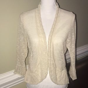 Large cream Torrid lightweight sweater